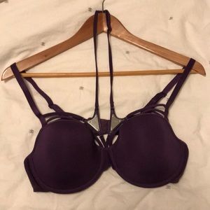Marlies Dekkers Purple Uncaged Bra